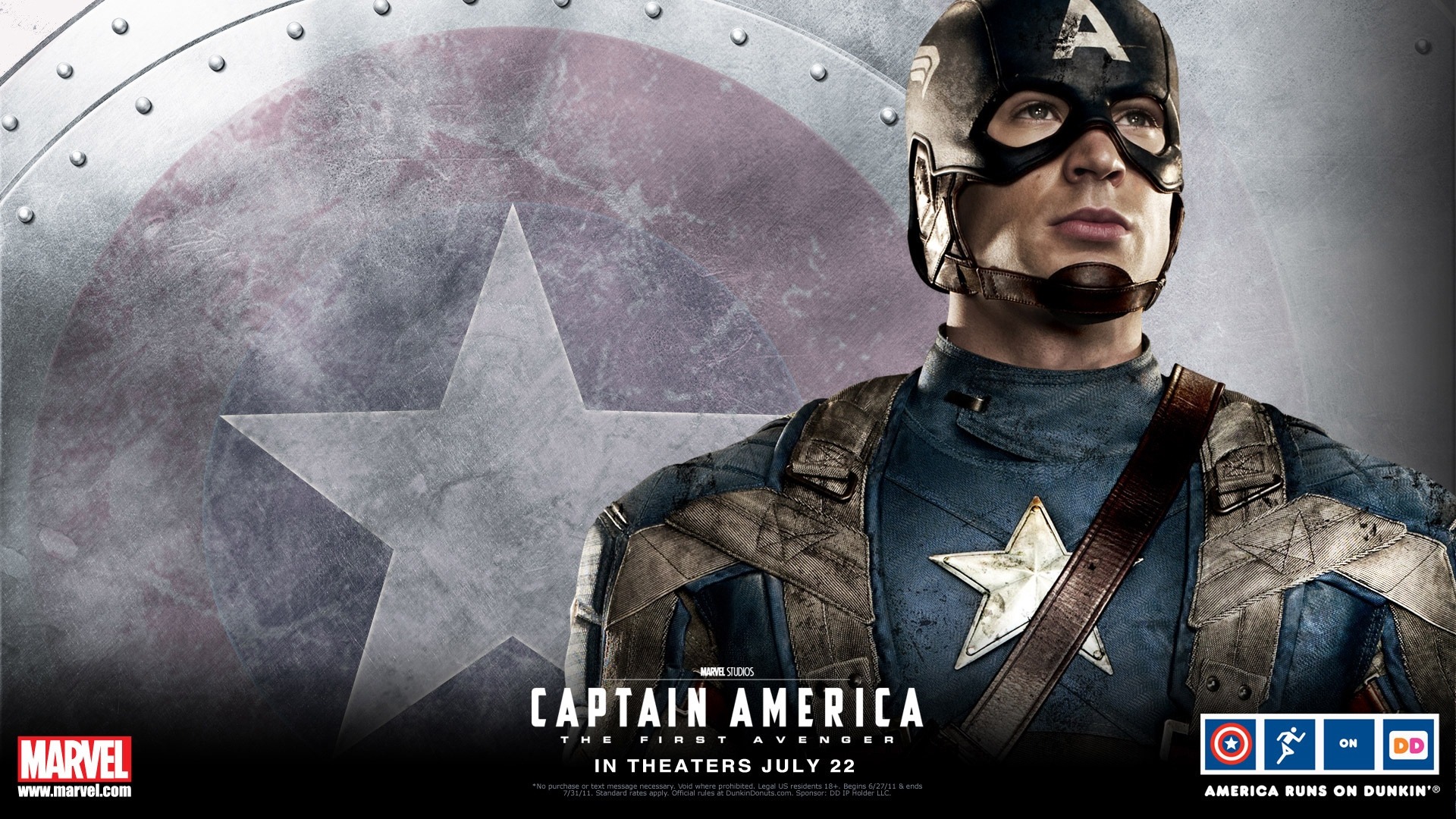 캡틴 아메리카 : 첫번째 아벤저의 HD 배경 화면 #5 - 1920x1080