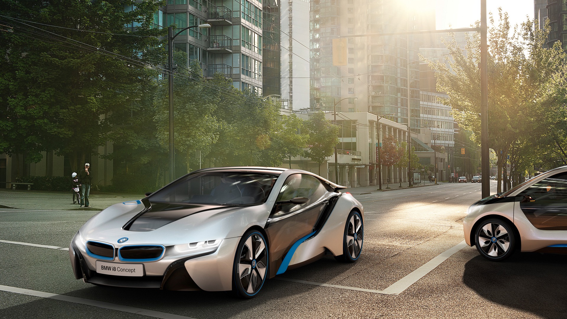 BMW i8 Concept - 2011 宝马12 - 1920x1080