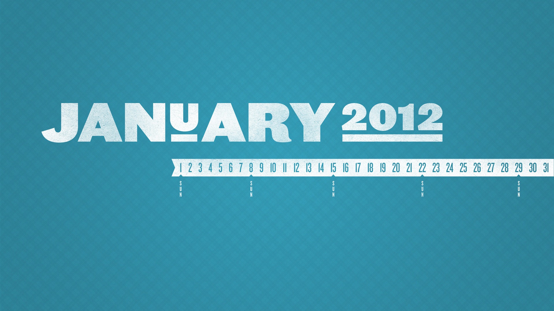 Январь 2012 Календарь Обои #19 - 1920x1080