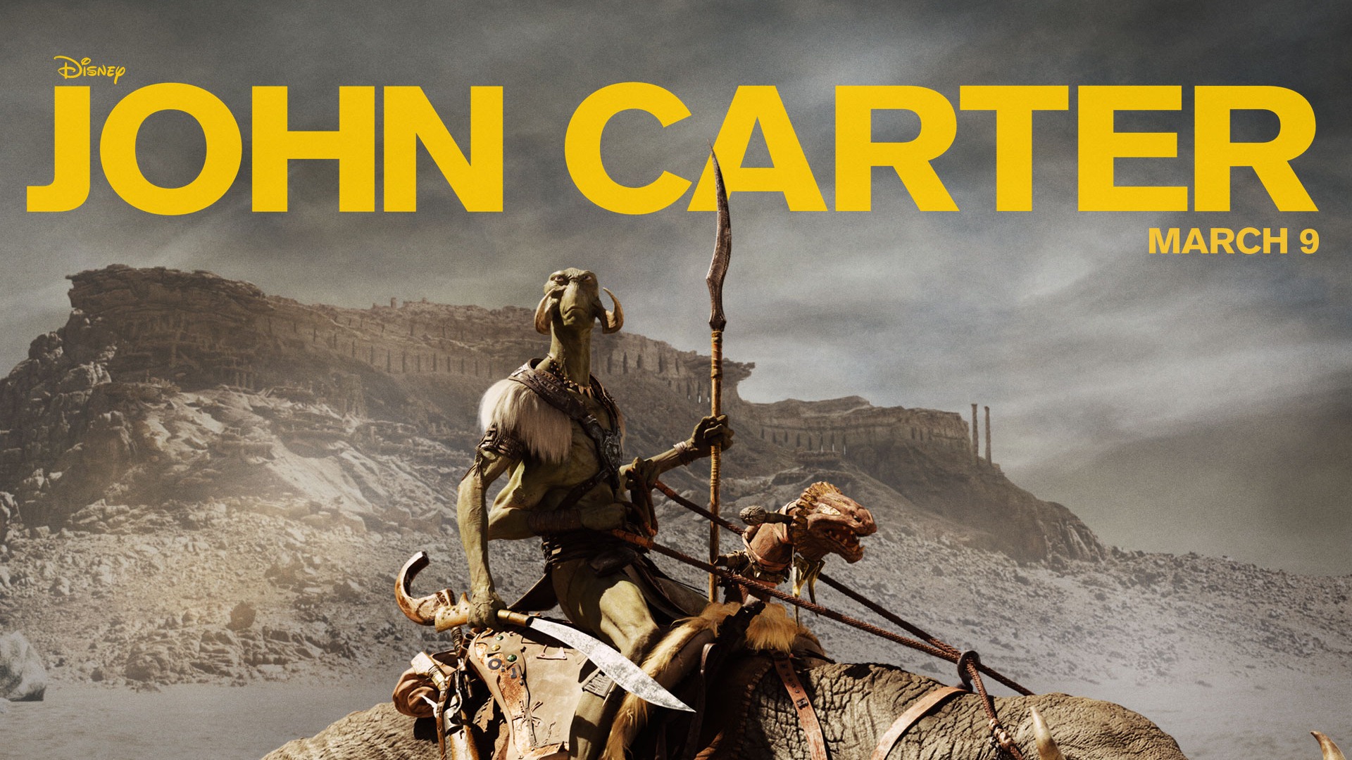 2012 John Carter 異星戰場：約翰·卡特傳奇 高清壁紙 #6 - 1920x1080