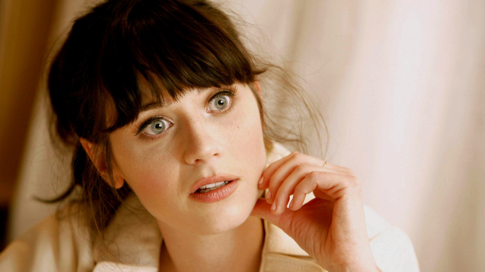 Zooey Deschanel 佐伊·丹斯切尔 美女壁纸7 - 1920x1080