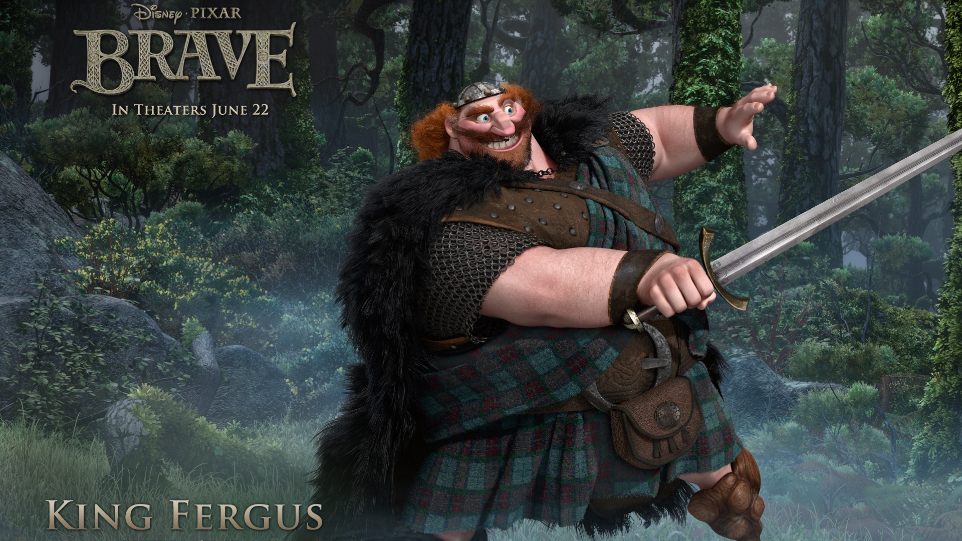 Brave 2012 HD wallpapers #4 - 1920x1080