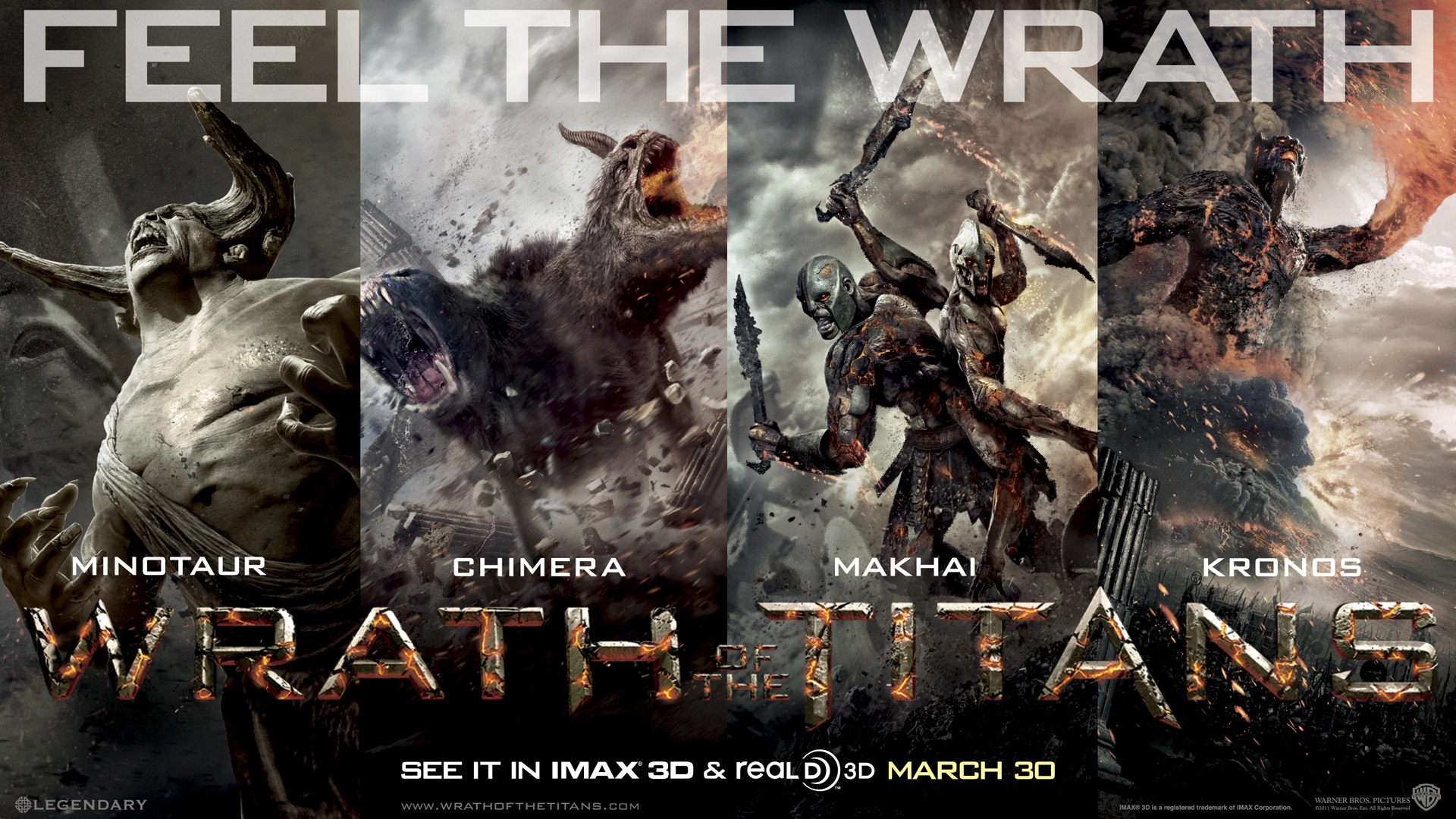 Wrath of the Titans HD Wallpapers #11 - 1920x1080