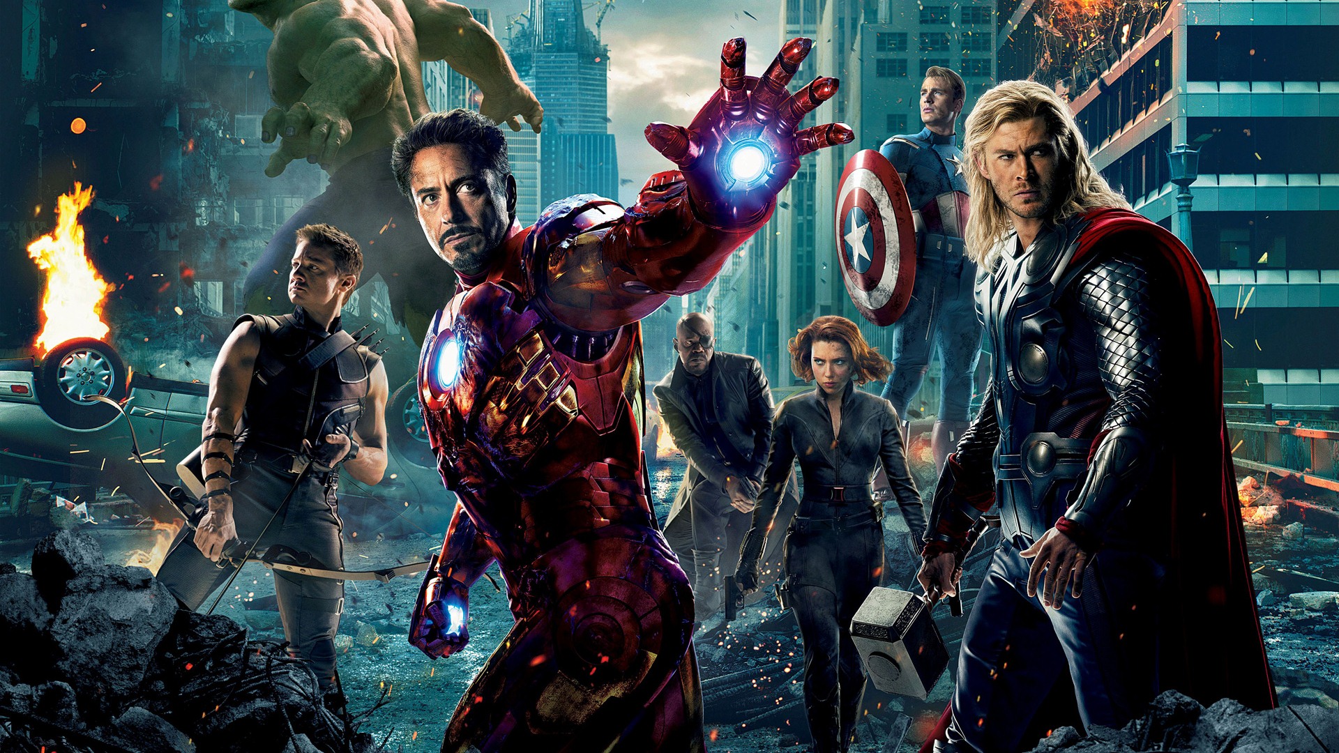 Les fonds d'écran HD 2012 Avengers #1 - 1920x1080