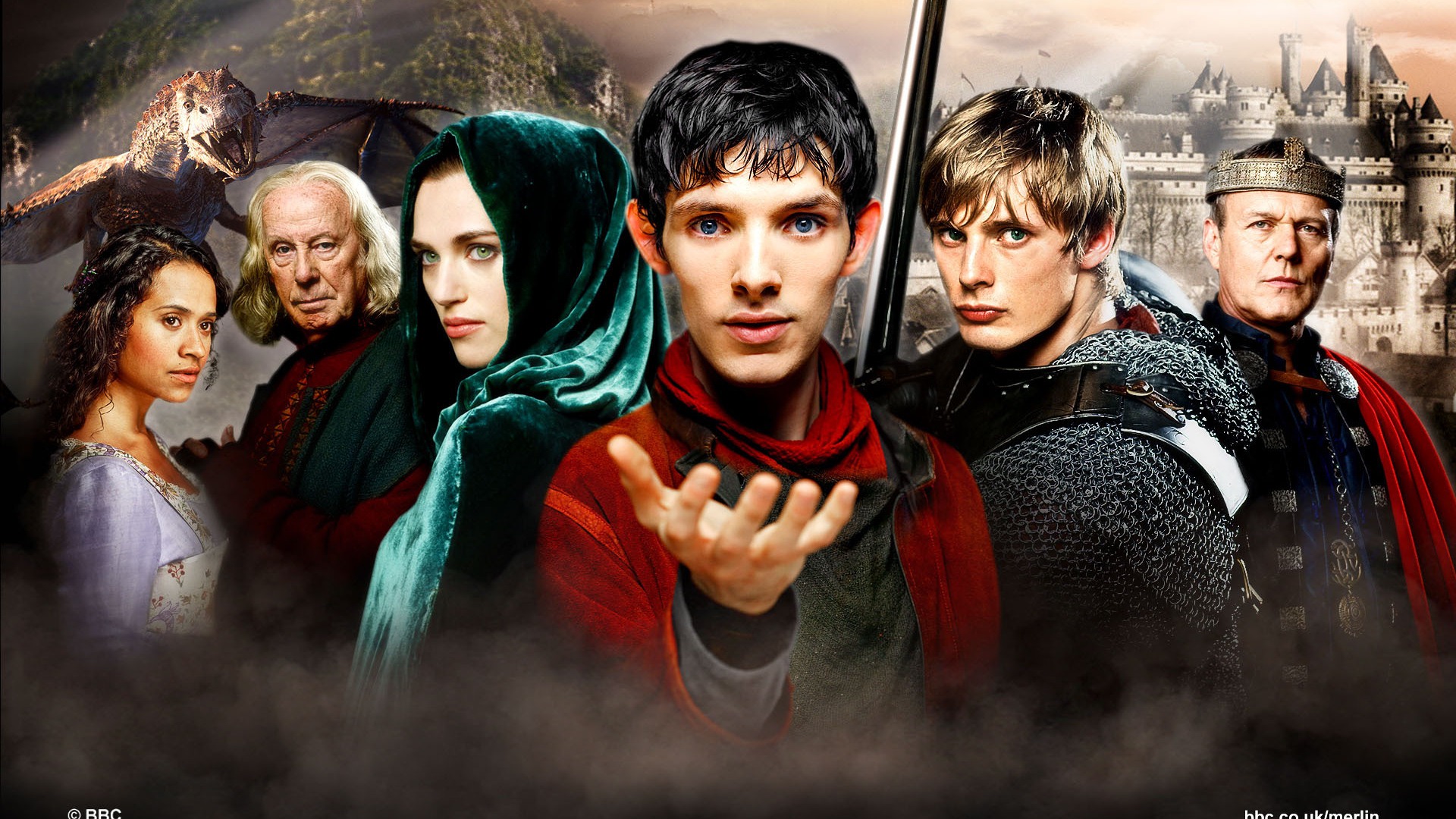 Merlin TV seriál HD tapety na plochu #26 - 1920x1080