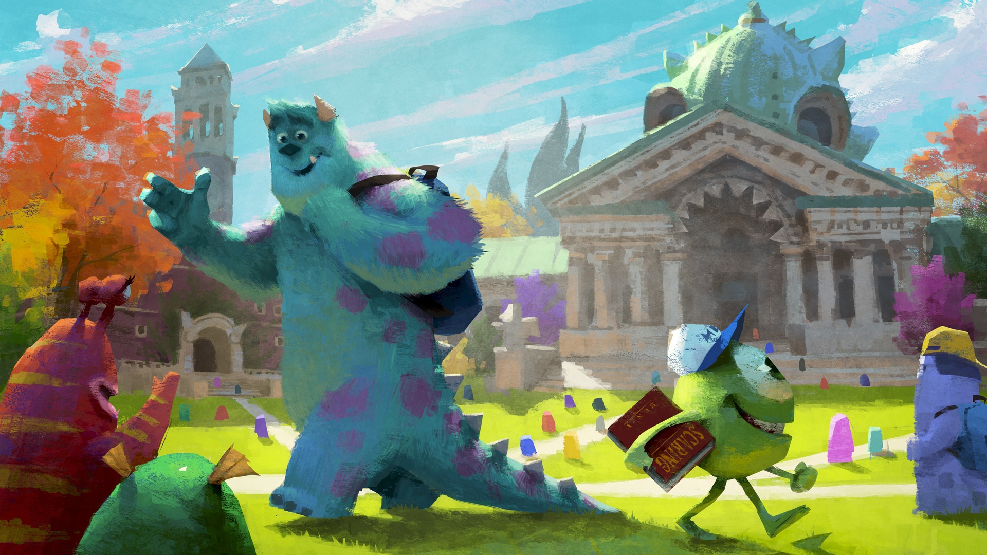 Monsters University HD wallpapers #8 - 1920x1080