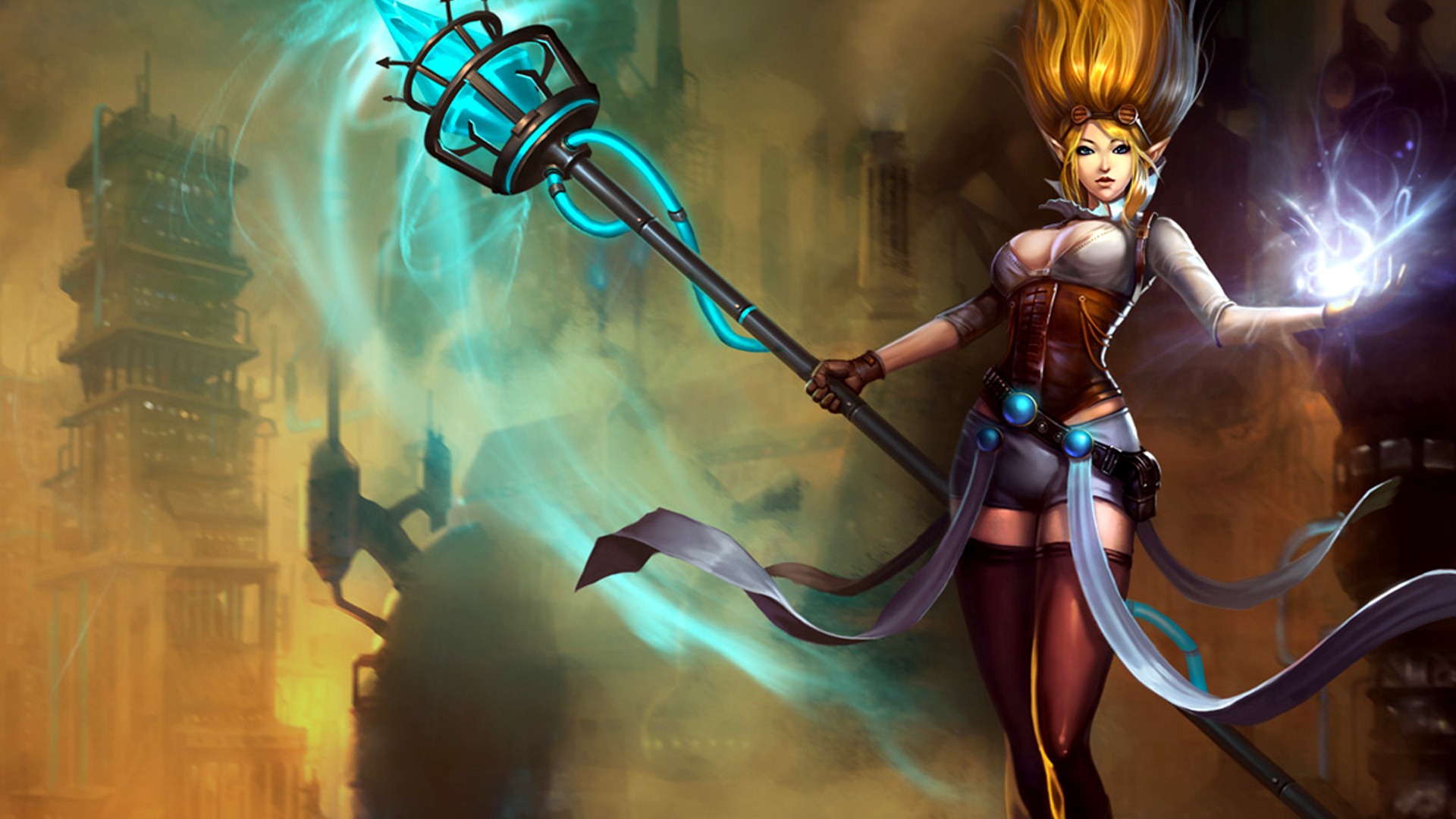 League of Legends beautiful girl wallpapers #11 - 1920x1080