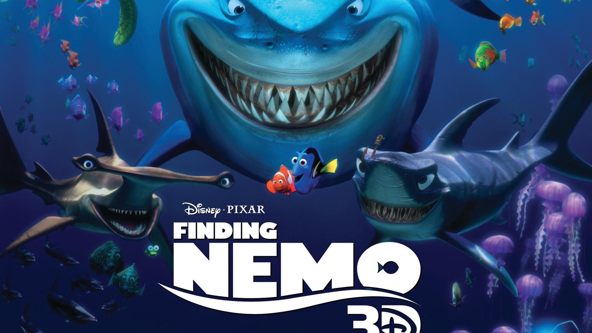 Le Monde de Nemo 3D 2012 fonds d'écran HD #1 - 1920x1080