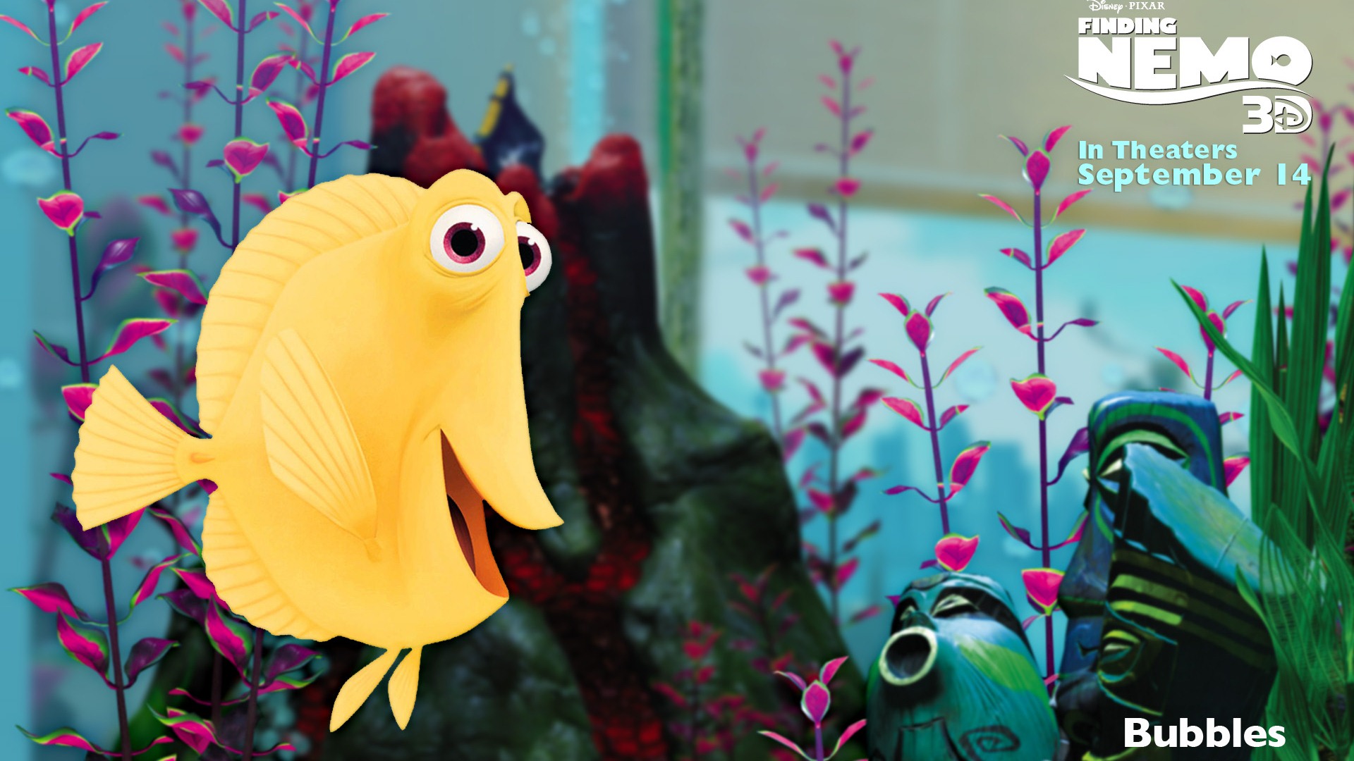Buscando a Nemo 3D 2012 HD fondos de pantalla #4 - 1920x1080