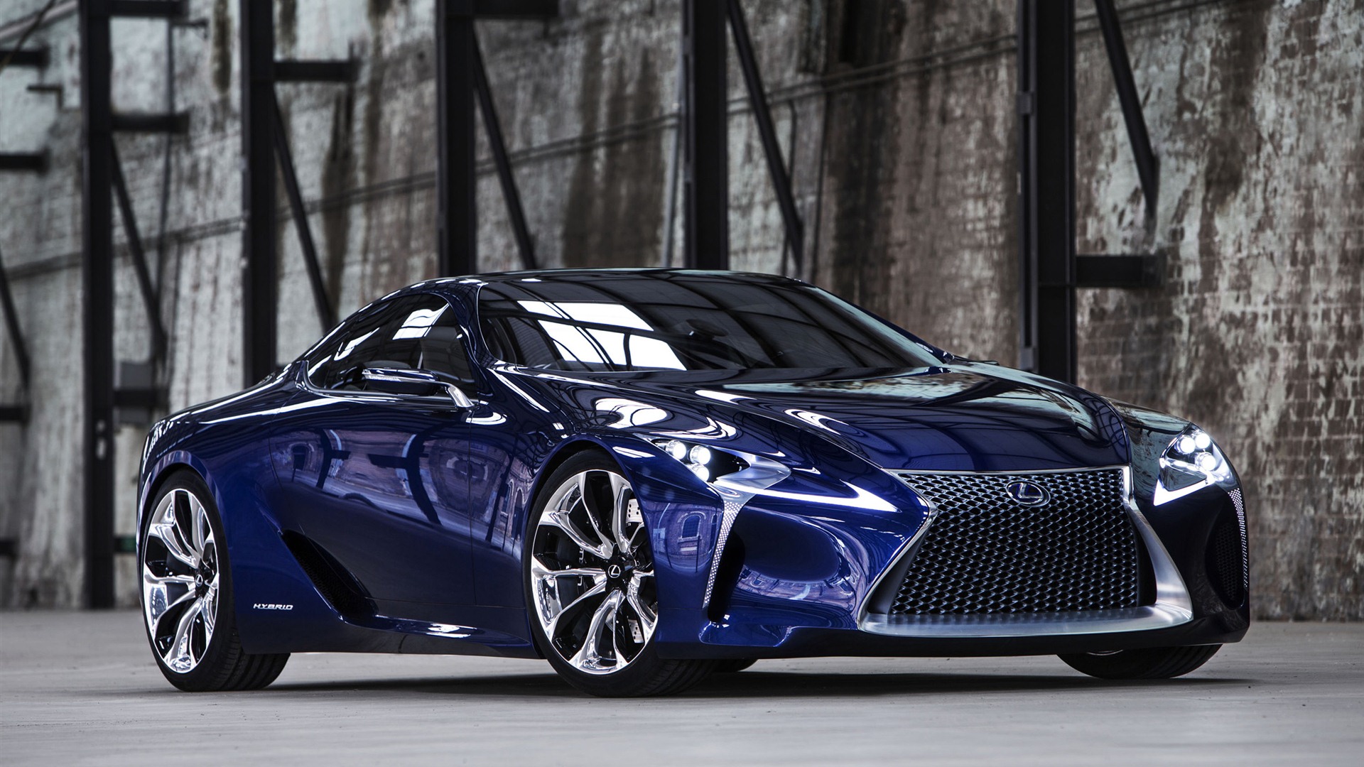 2012 Lexus LF-LC Blue concept 雷克萨斯 蓝色概念车 高清壁纸4 - 1920x1080