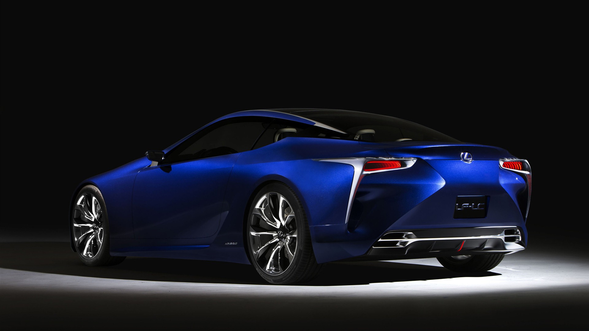 2012 Lexus LF-LC Concept Bleu fonds d'écran HD #9 - 1920x1080