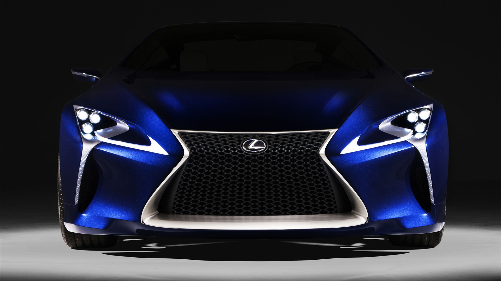 2012 Lexus LF-LC azul concepto HD fondos de pantalla #10 - 1920x1080