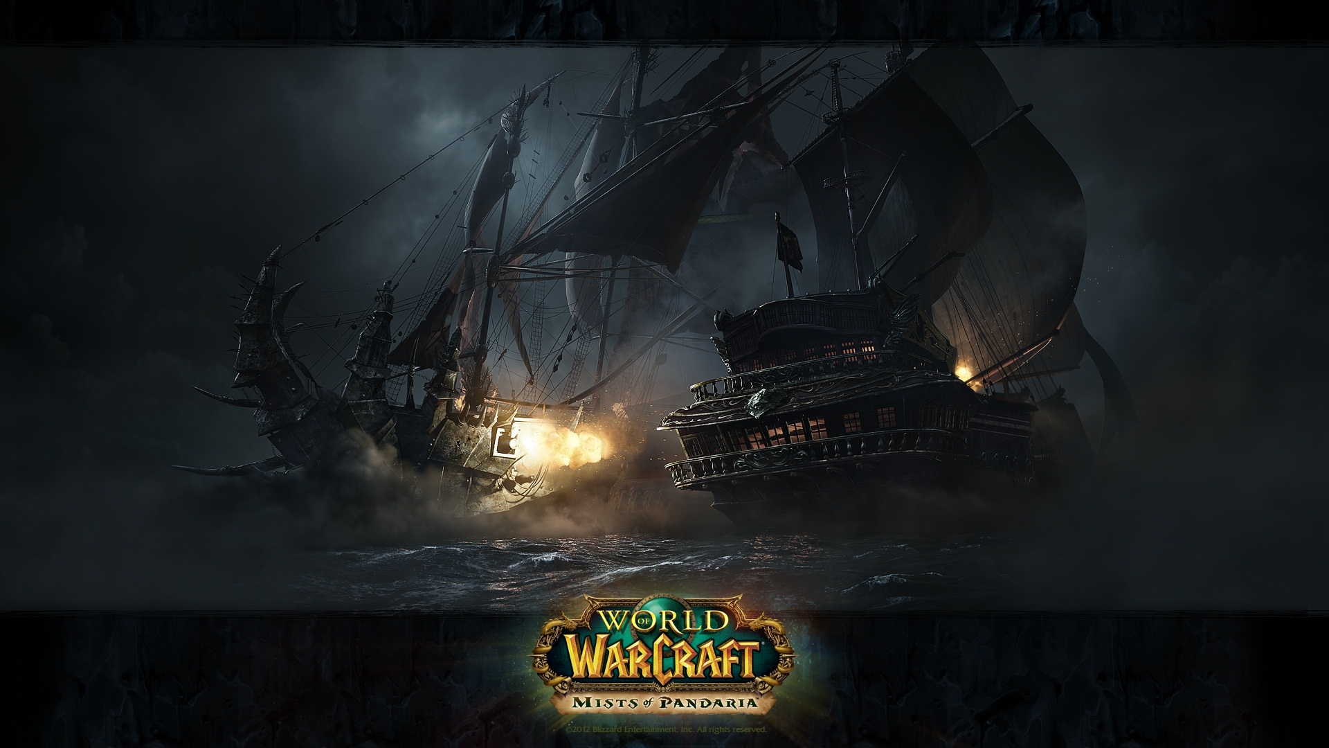 World of Warcraftの：Pandaria HDの壁紙のミスト #5 - 1920x1080