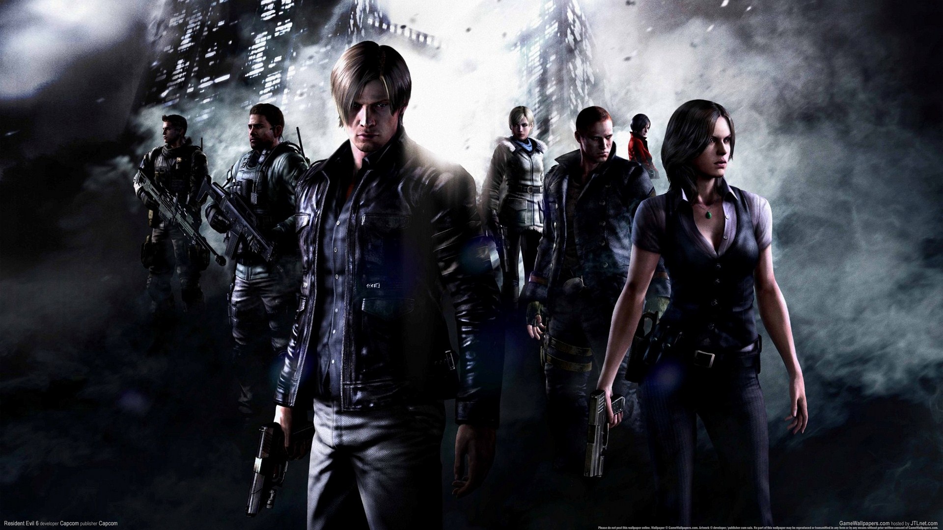 Resident Evil 6 обои HD игры #1 - 1920x1080