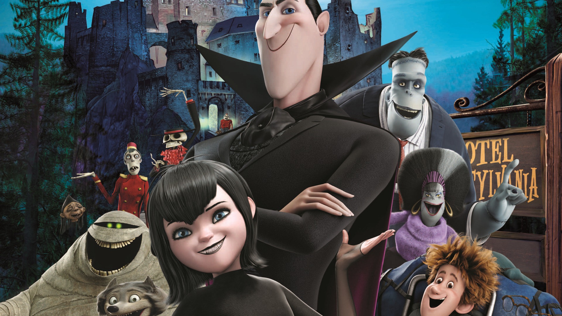 Hotel Transylvania 精靈旅社 高清壁紙 #16 - 1920x1080