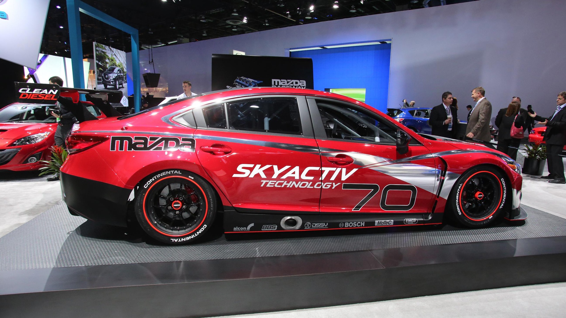 2013 Mazda 6 Skyactiv-D race car 馬自達高清壁紙 #2 - 1920x1080