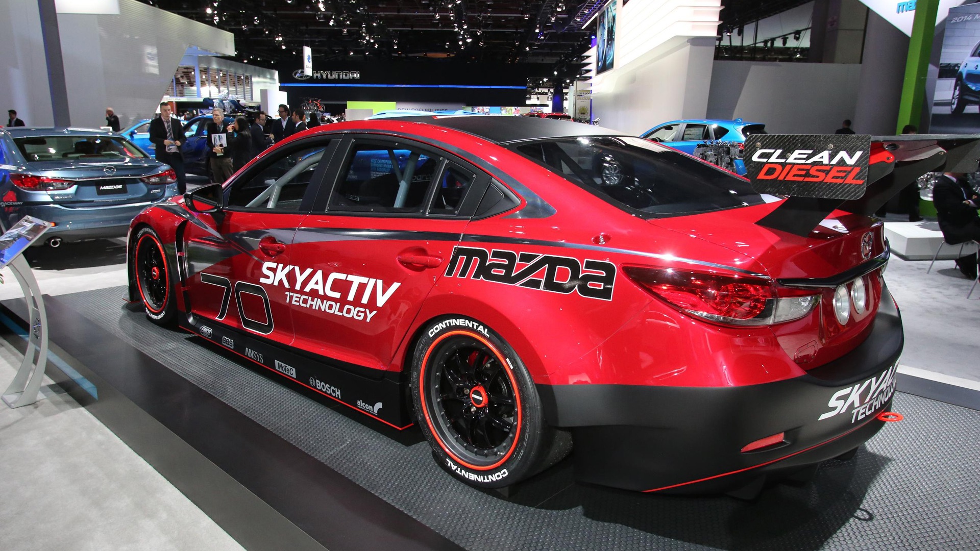 2013 Mazda 6 Skyactiv-D race car 马自达 高清壁纸3 - 1920x1080