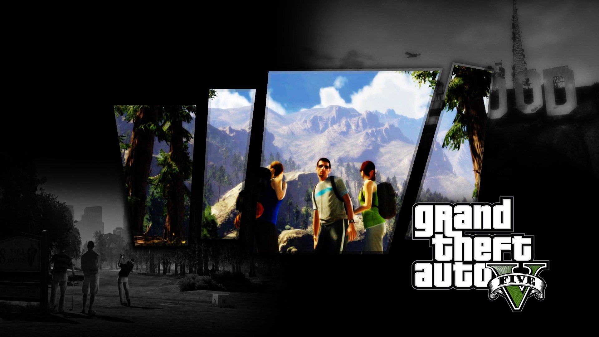 Grand Theft Auto V GTA 5 обои HD игры #11 - 1920x1080