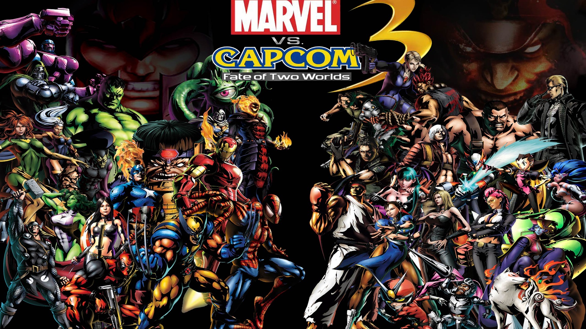 Marvel VS. Capcom 3: Fate of Two Worlds wallpapers HD herní #1 - 1920x1080