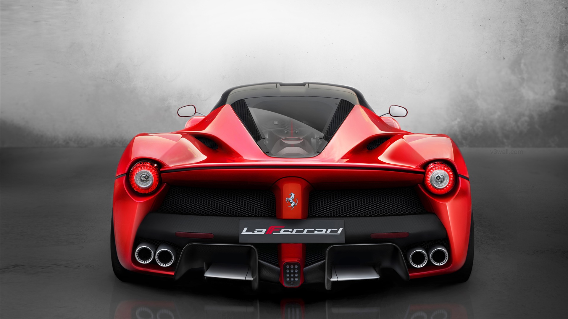 2013フェラーリLaFerrari赤いスーパーカーのHD壁紙 #5 - 1920x1080