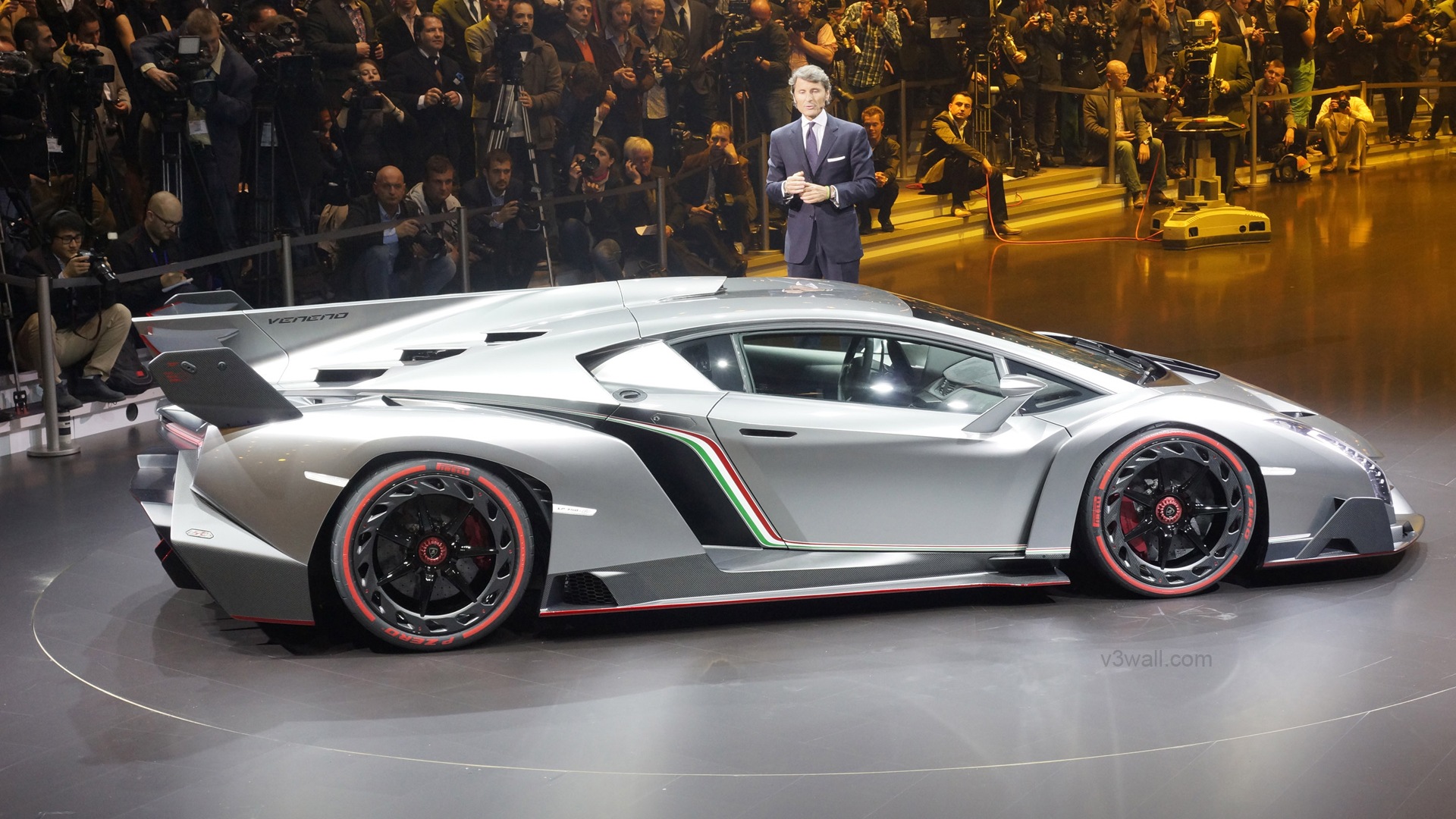 2013 Lamborghini Veneno superdeportivo de lujo HD fondos de pantalla #14 - 1920x1080