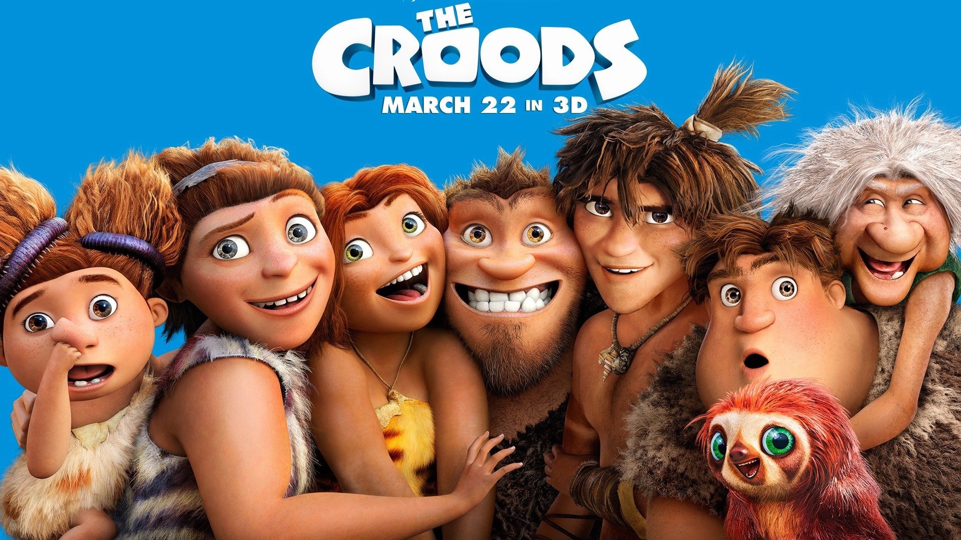 Croods обои HD фильм #3 - 1920x1080