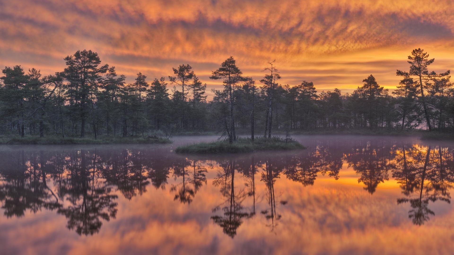 스웨덴 사계절 자연의 아름다움 HD 배경 화면 #11 - 1920x1080