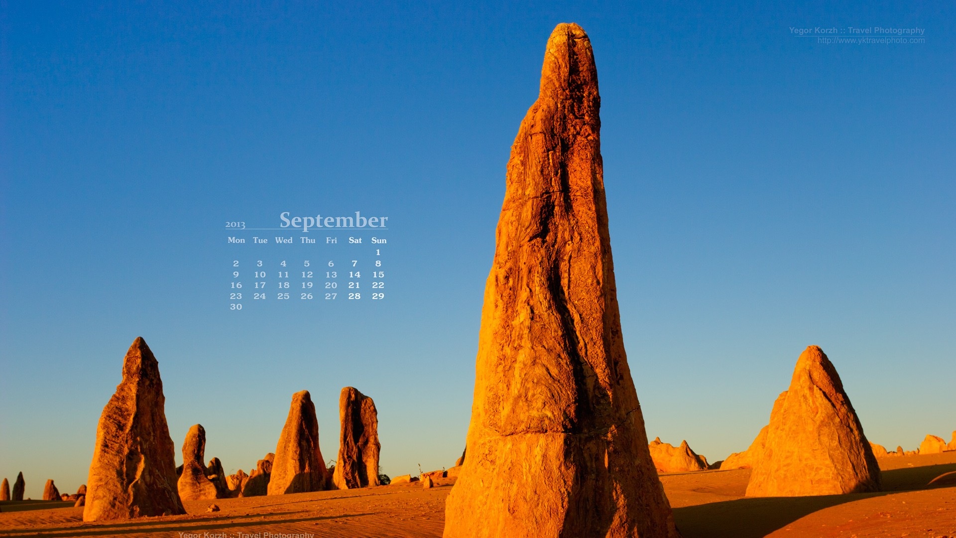 Сентябрь 2013 Календарь обои (1) #8 - 1920x1080