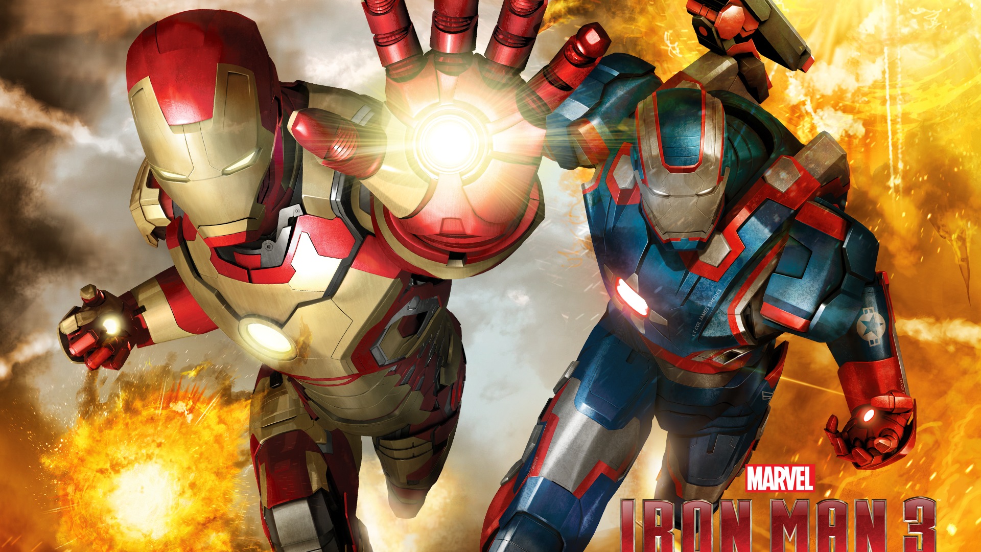 2013 Iron Man 3 nejnovější HD tapety na plochu #6 - 1920x1080