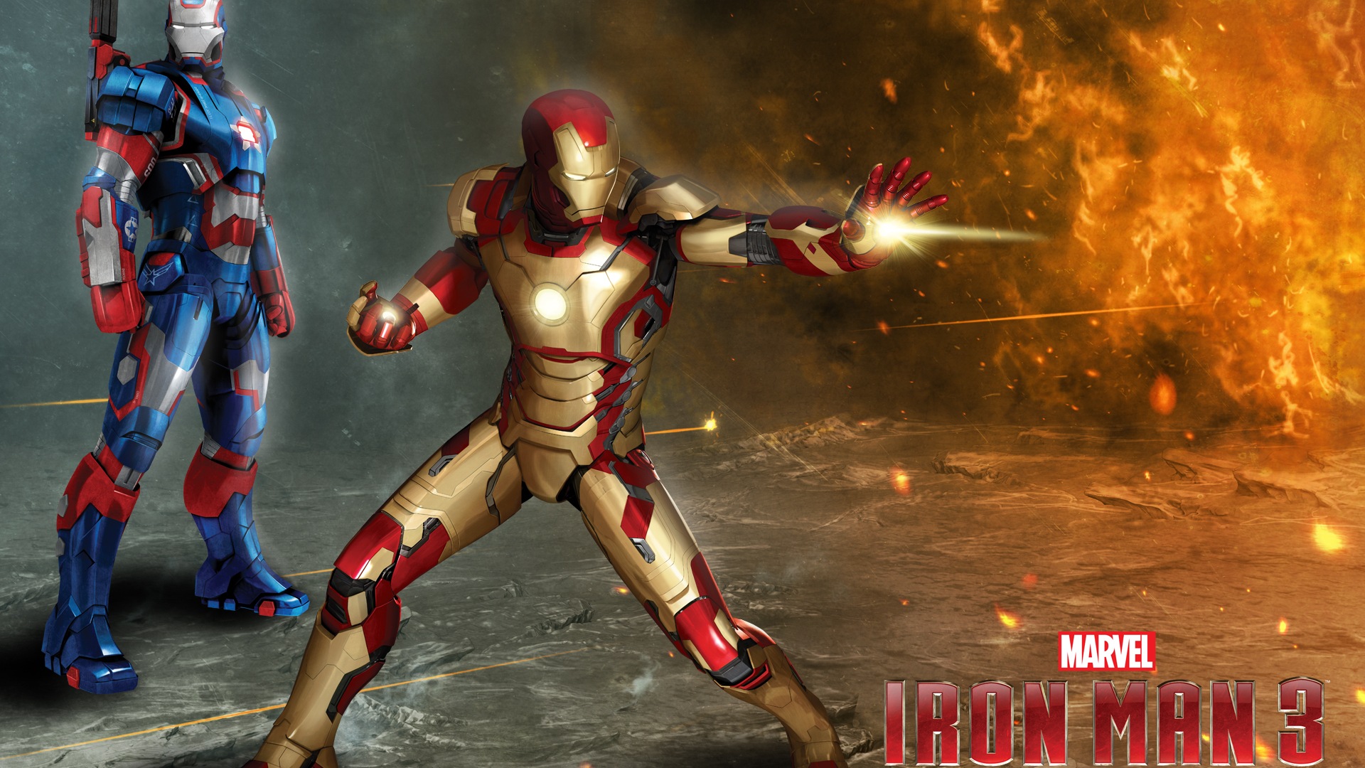 2013 Iron Man 3 nejnovější HD tapety na plochu #7 - 1920x1080