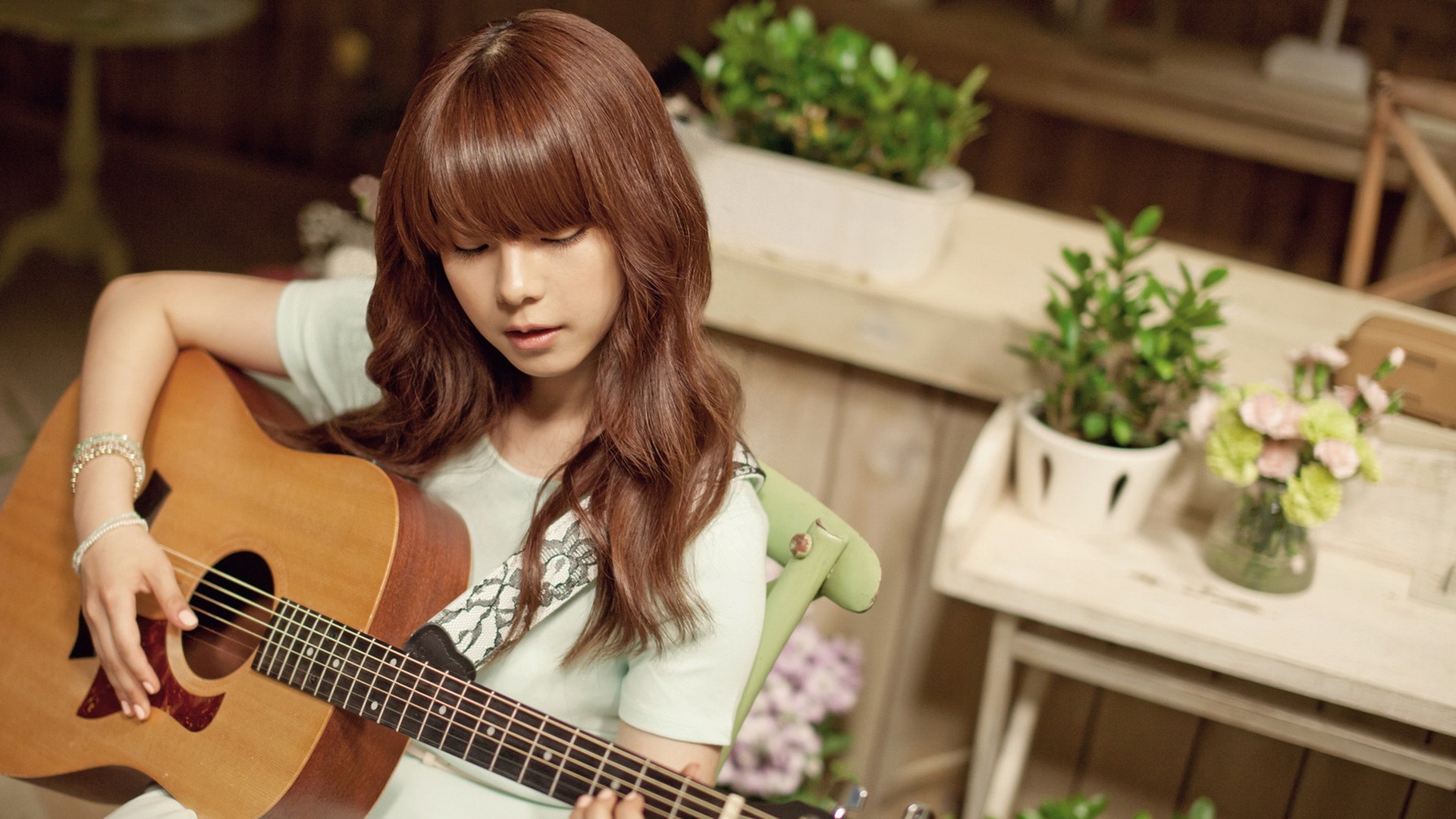 JUNIEL Corée belle fille fond d'écran HD #7 - 1920x1080