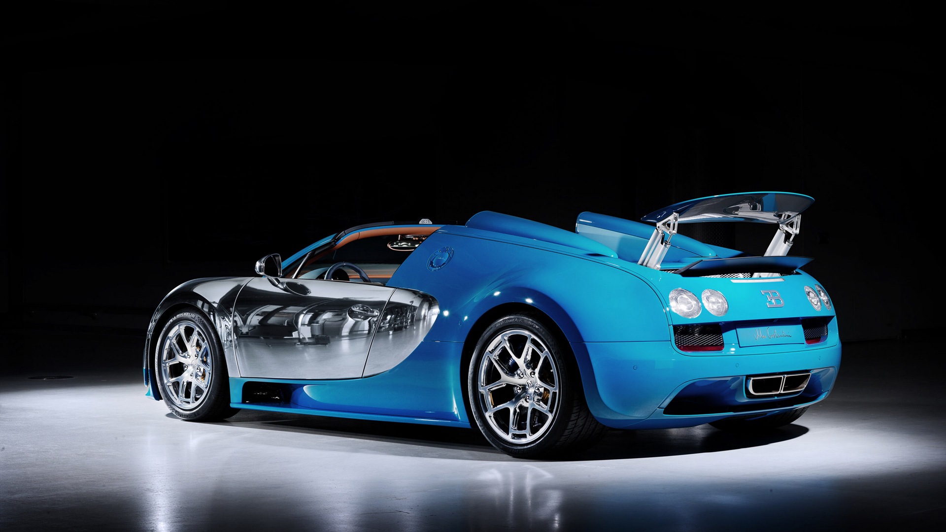 2013 Bugatti Veyron 16.4 Grand Sport Vitesse supercar HD tapety na plochu #9 - 1920x1080