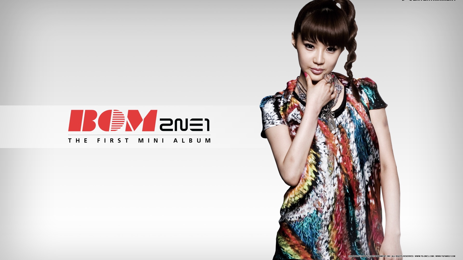 Musik Mädchen koreanische Gruppe 2NE1 HD Wallpaper #2 - 1920x1080