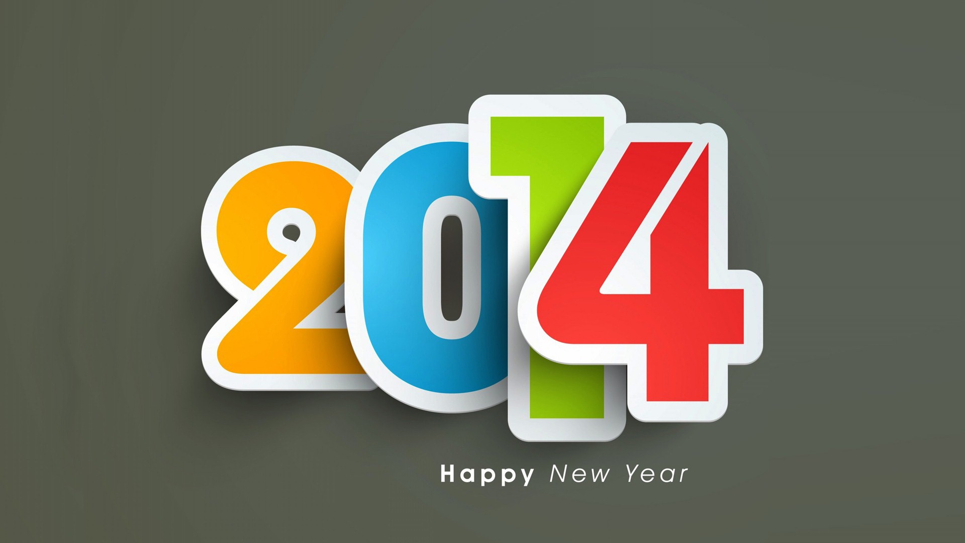 2014 Новый год Стиль Обои (2) #9 - 1920x1080