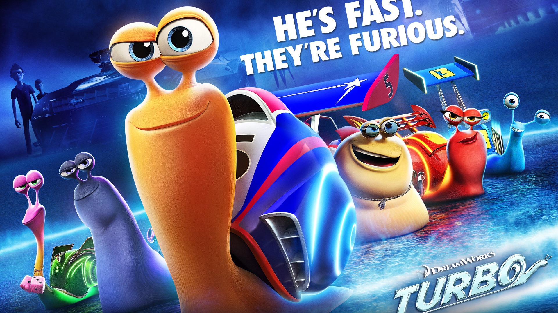 Turbo 3D wallpapers film HD #6 - 1920x1080