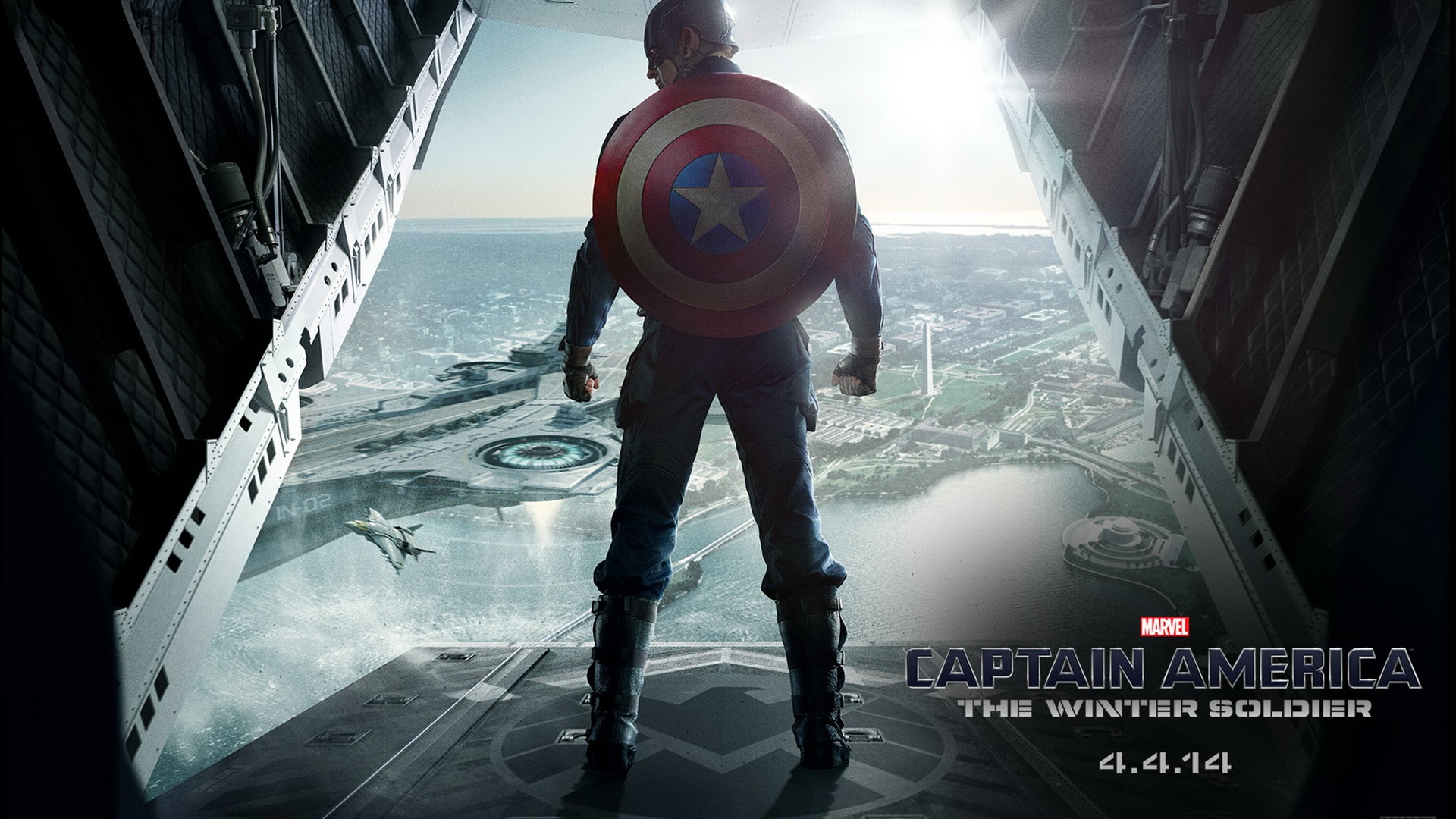 Captain America: The Winter Soldier HD tapety na plochu #2 - 1920x1080