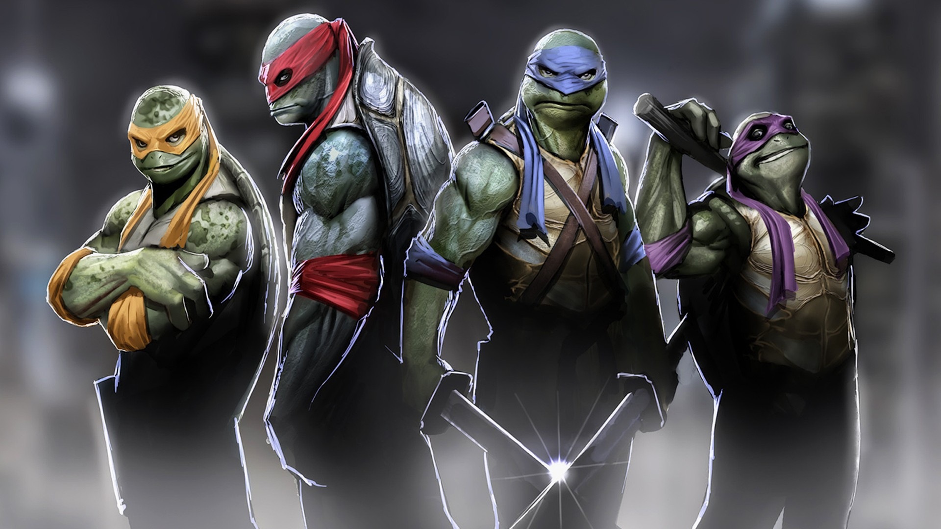 2014 fondos de pantalla de la película Teenage Mutant Ninja Turtles HD #12 - 1920x1080