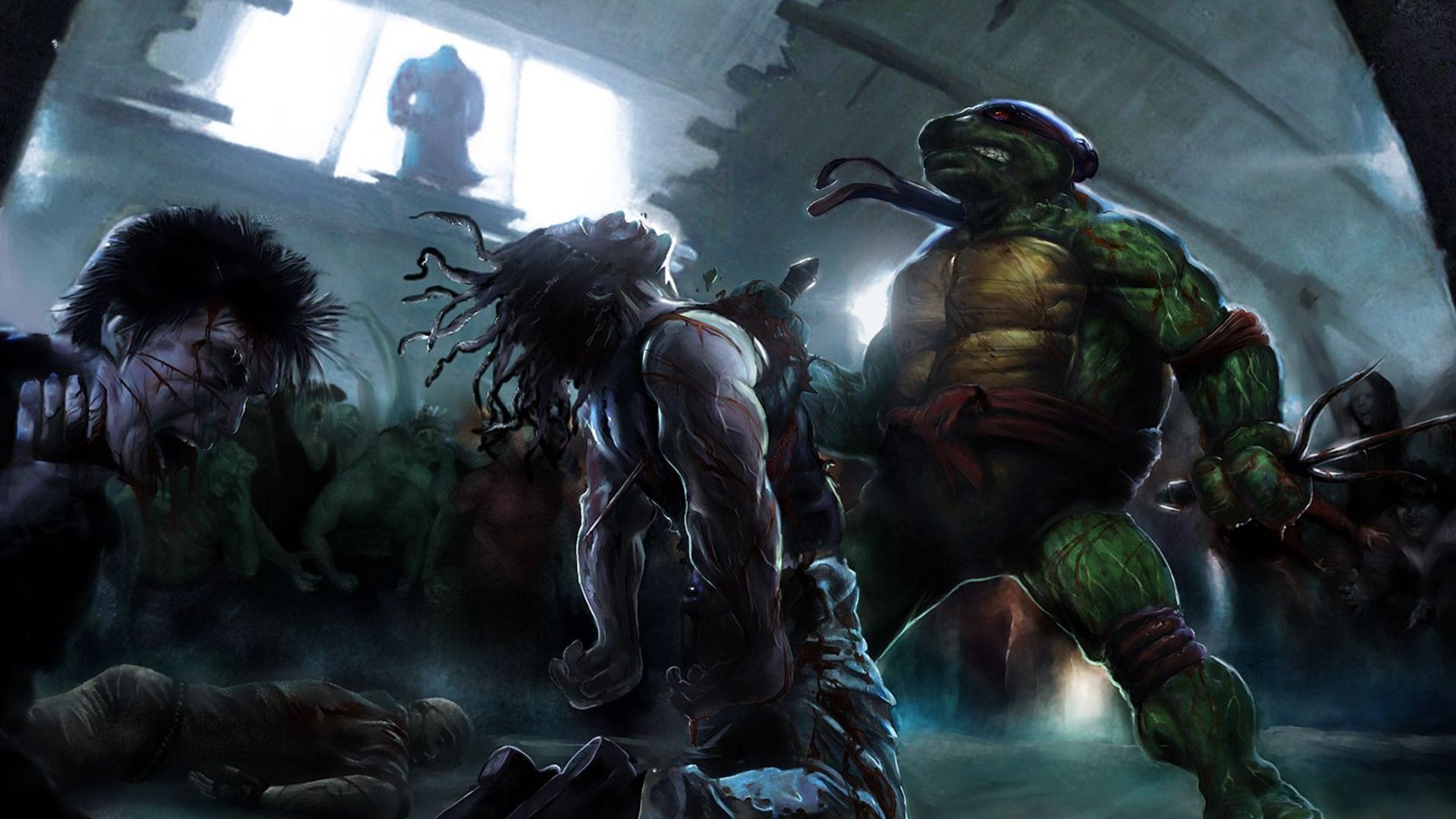 2014 Teenage Mutant Ninja Turtles 忍者神龟 高清影视壁纸15 - 1920x1080