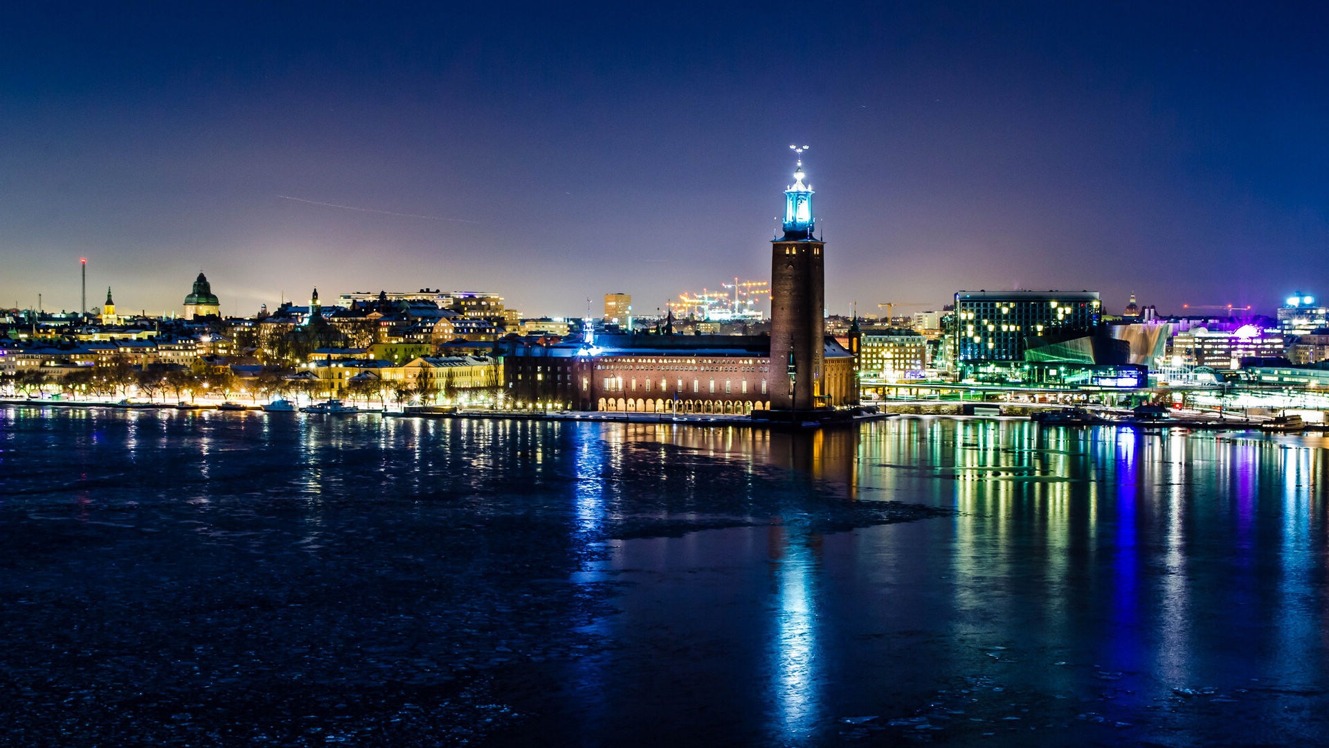 Stockholm, Suède, le fond d'écran paysage de la ville #20 - 1920x1080