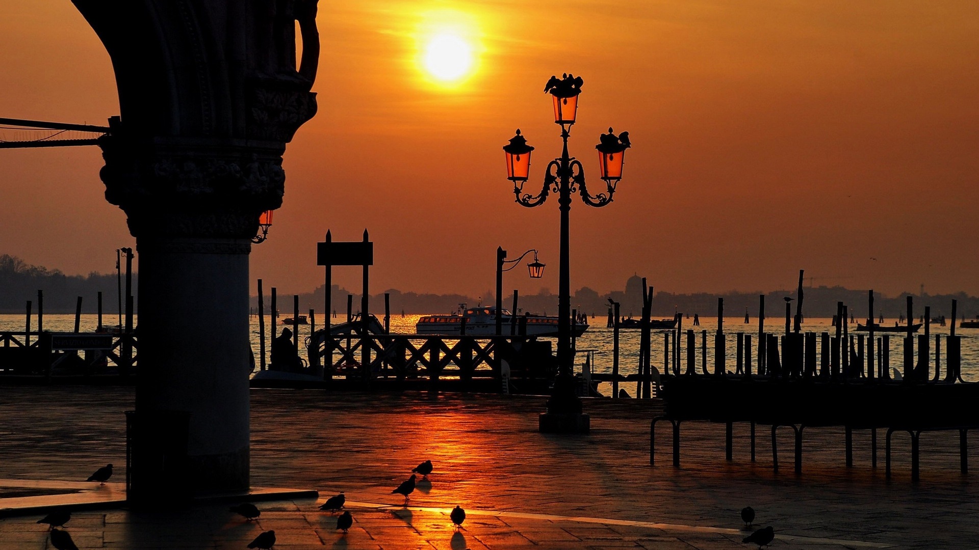 Krásné Watertown, Venice HD tapety na plochu #4 - 1920x1080