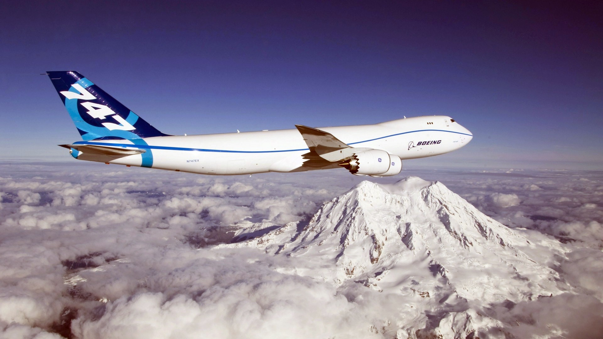 Boeing 747 airliner HD wallpapers #9 - 1920x1080