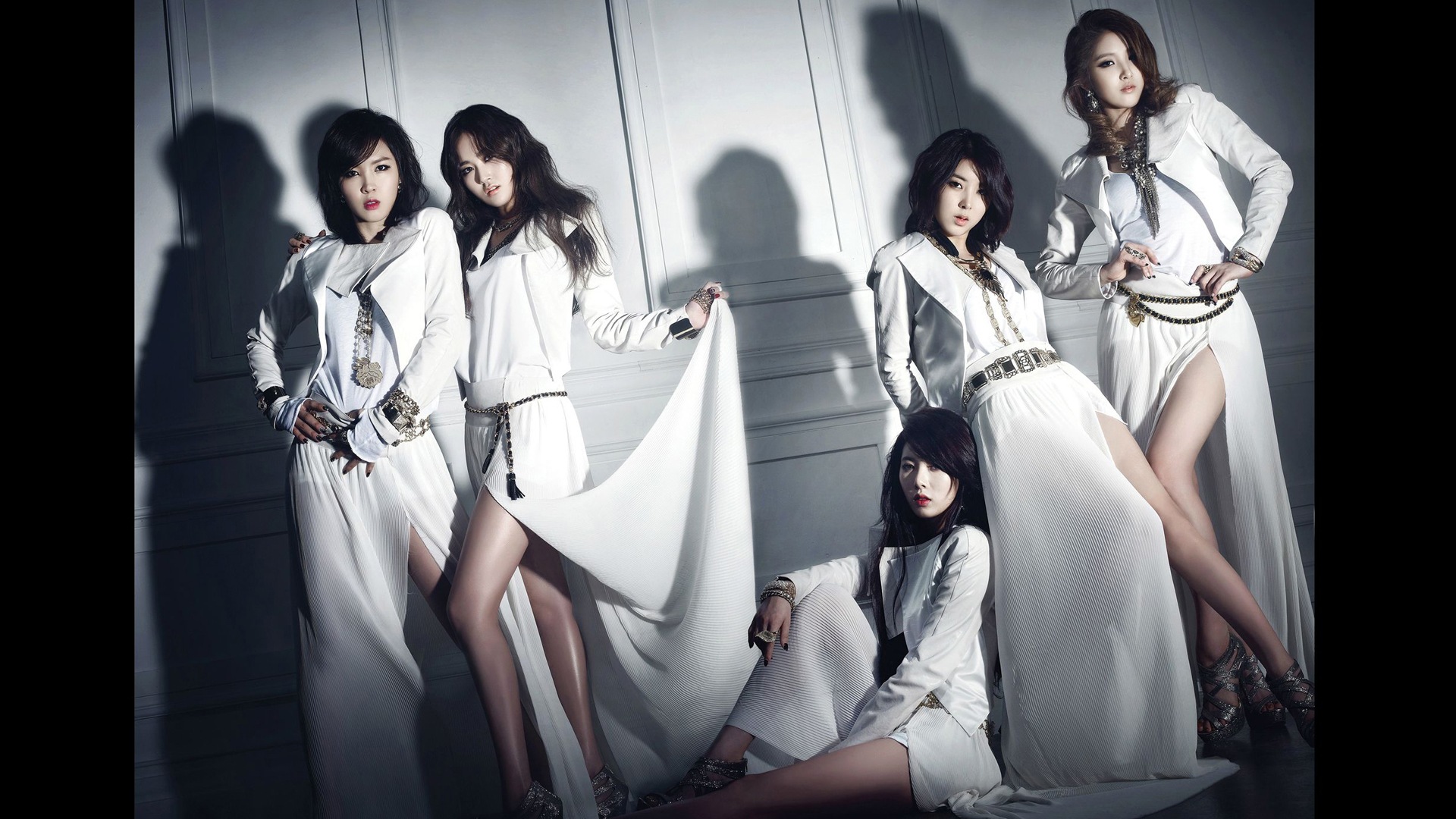 4Minute Korean music beautiful girls combination HD wallpapers #13 - 1920x1080