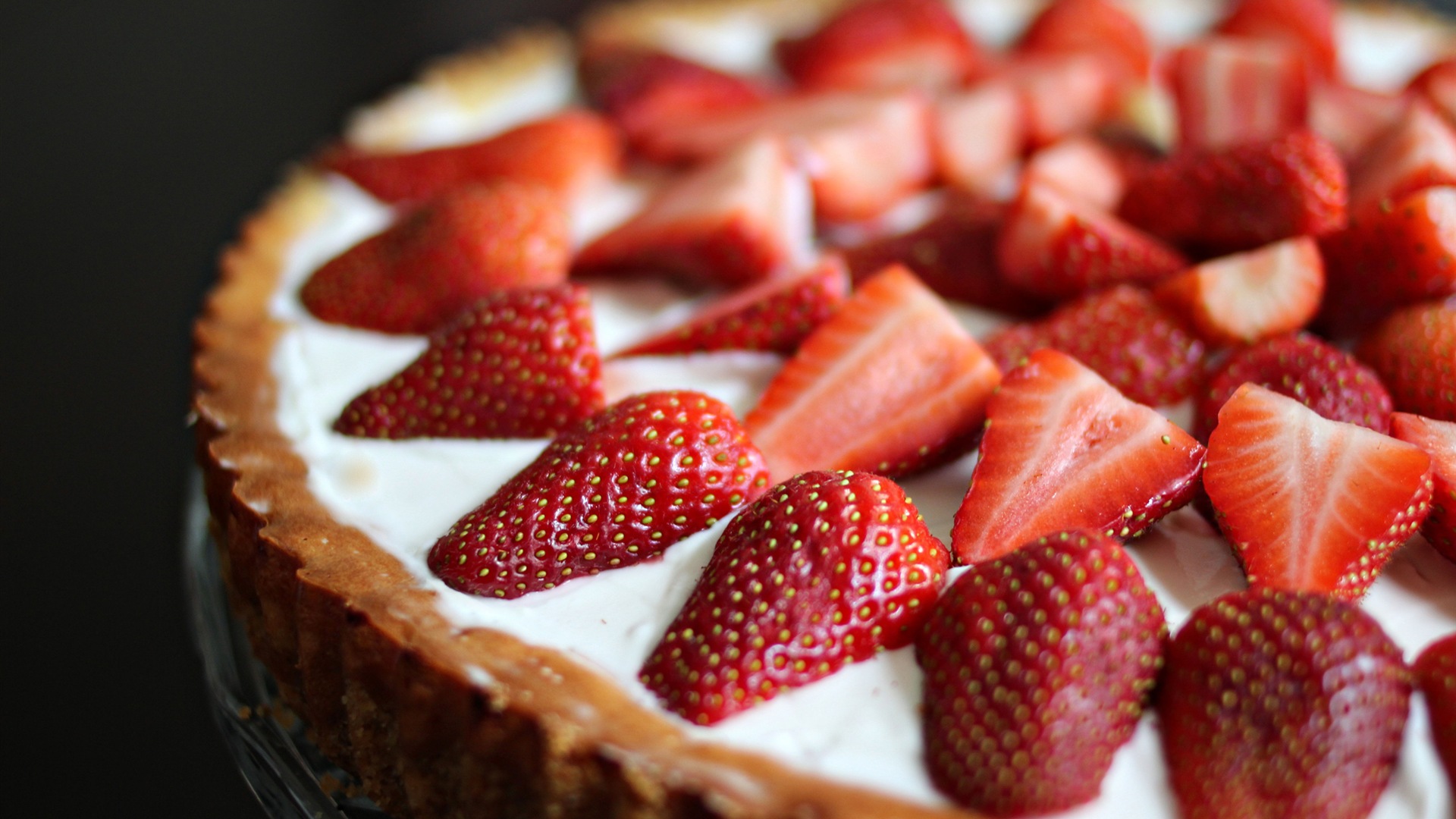 Delicious strawberry cake HD wallpapers #4 - 1920x1080