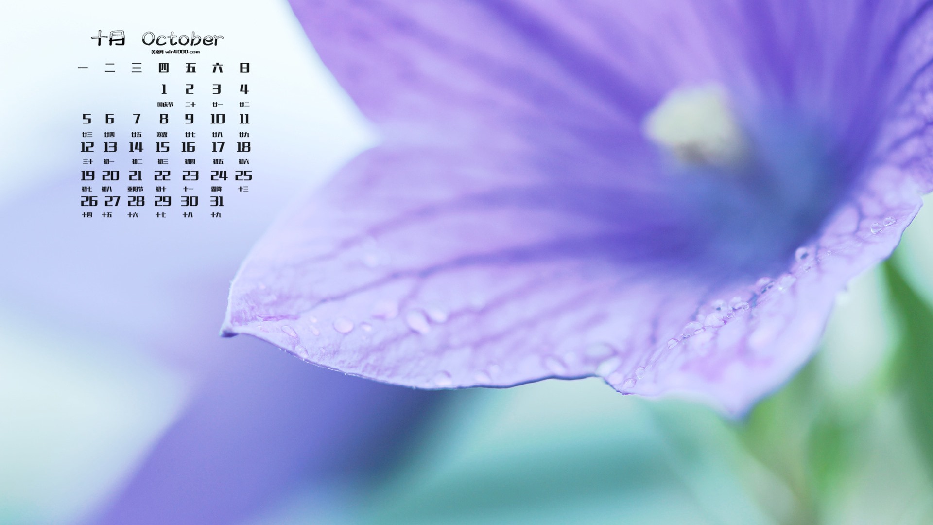 2015년 10월 캘린더 벽지 (1) #10 - 1920x1080