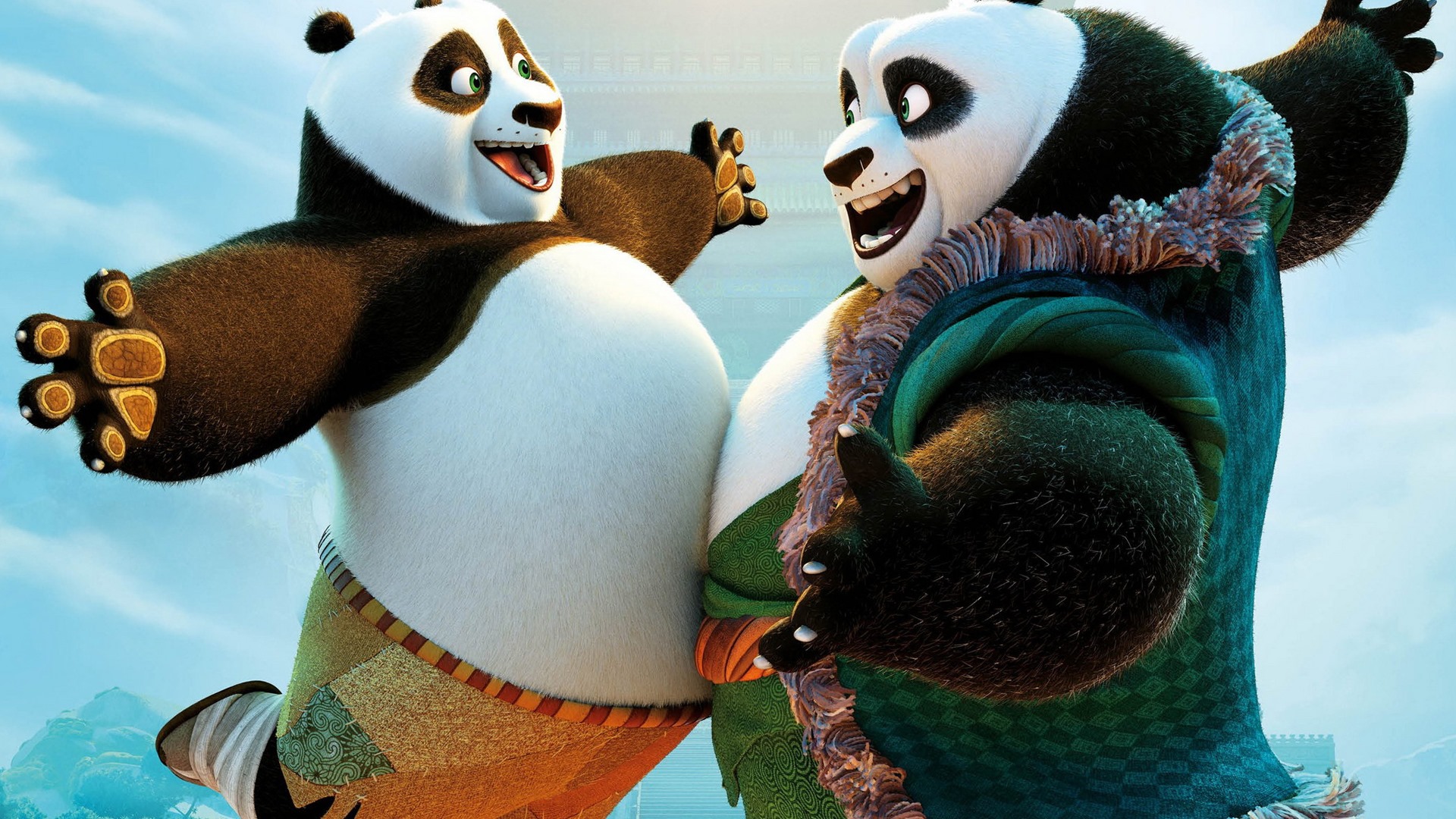 Kung Fu Panda 3, fondos de pantalla de alta definición de películas #14 - 1920x1080