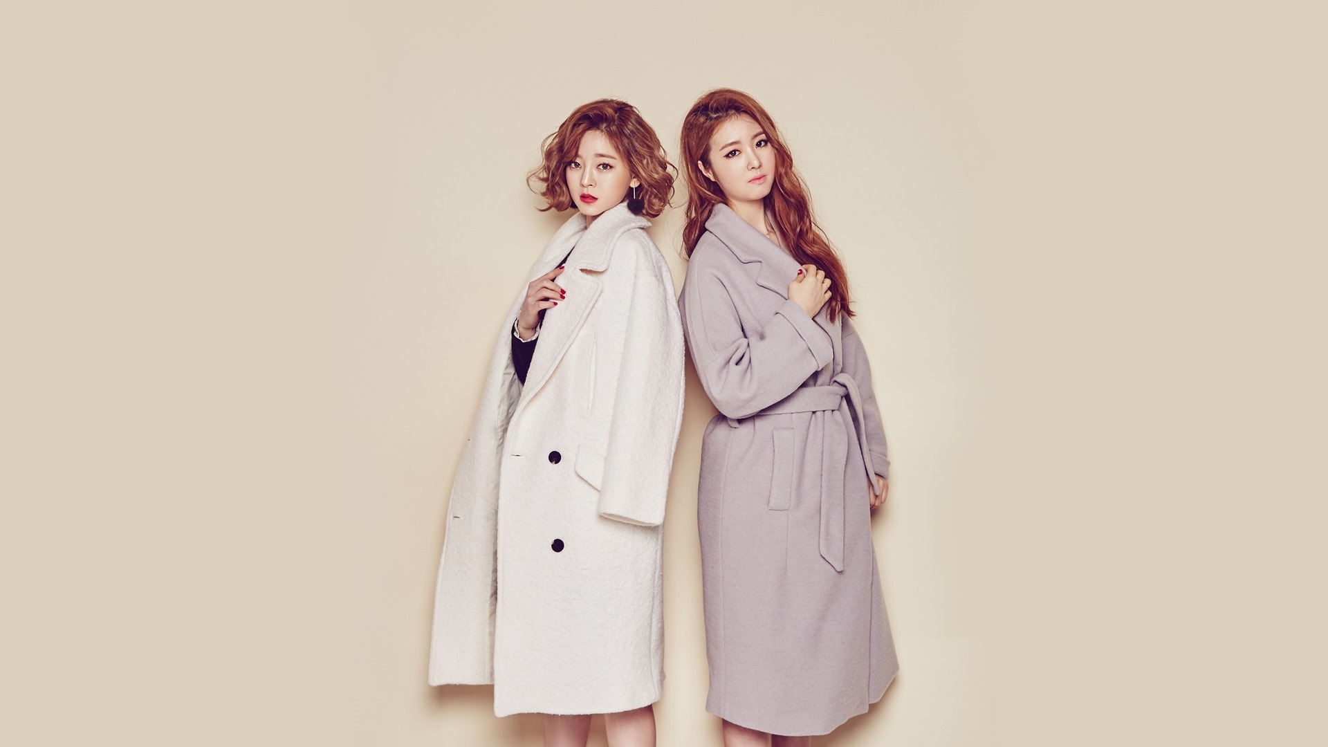 Tren-D Korean girls combination HD wallpapers #8 - 1920x1080