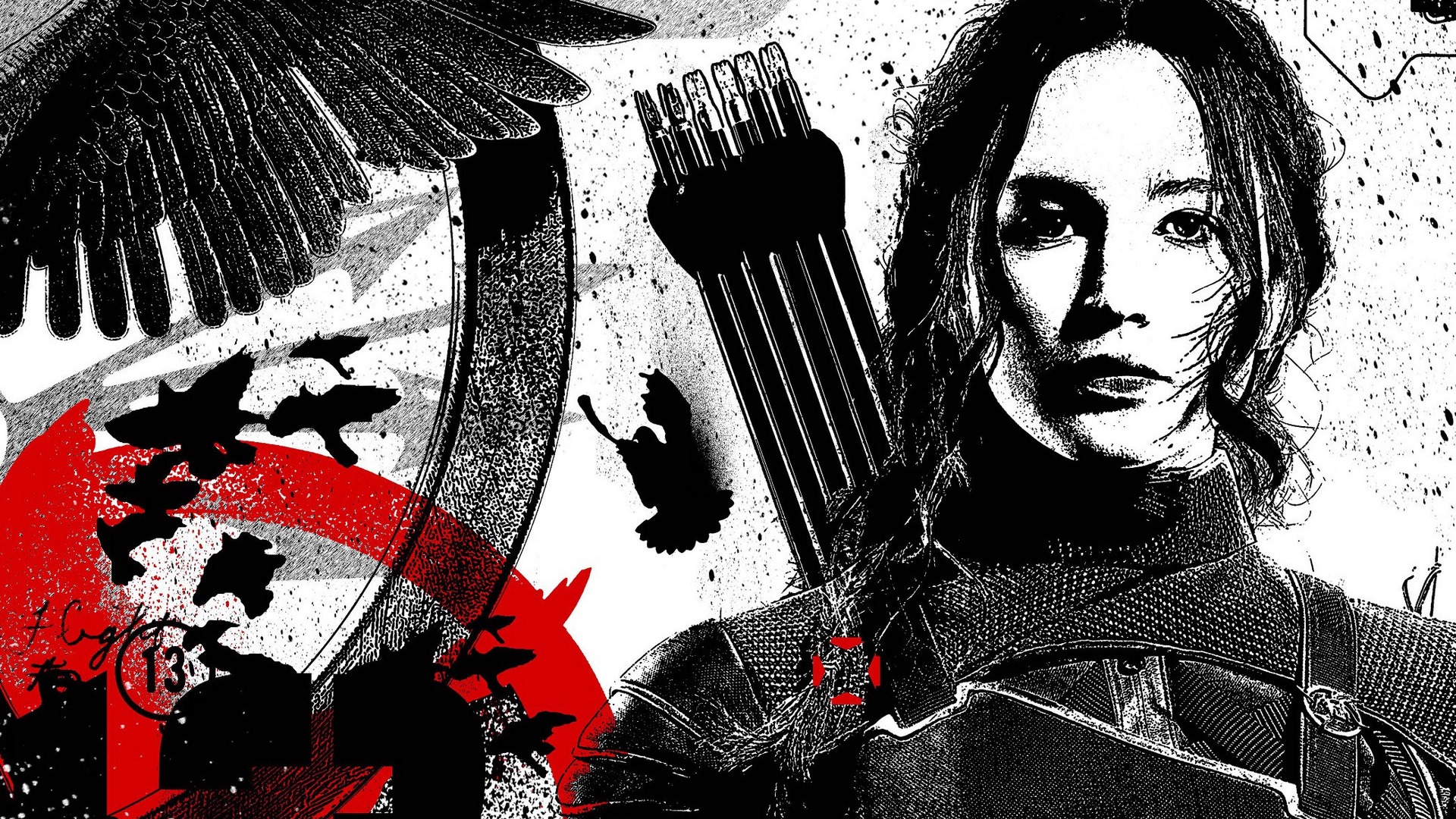 The Hunger Games: Mockingjay 饥饿游戏3：嘲笑鸟 高清壁纸3 - 1920x1080