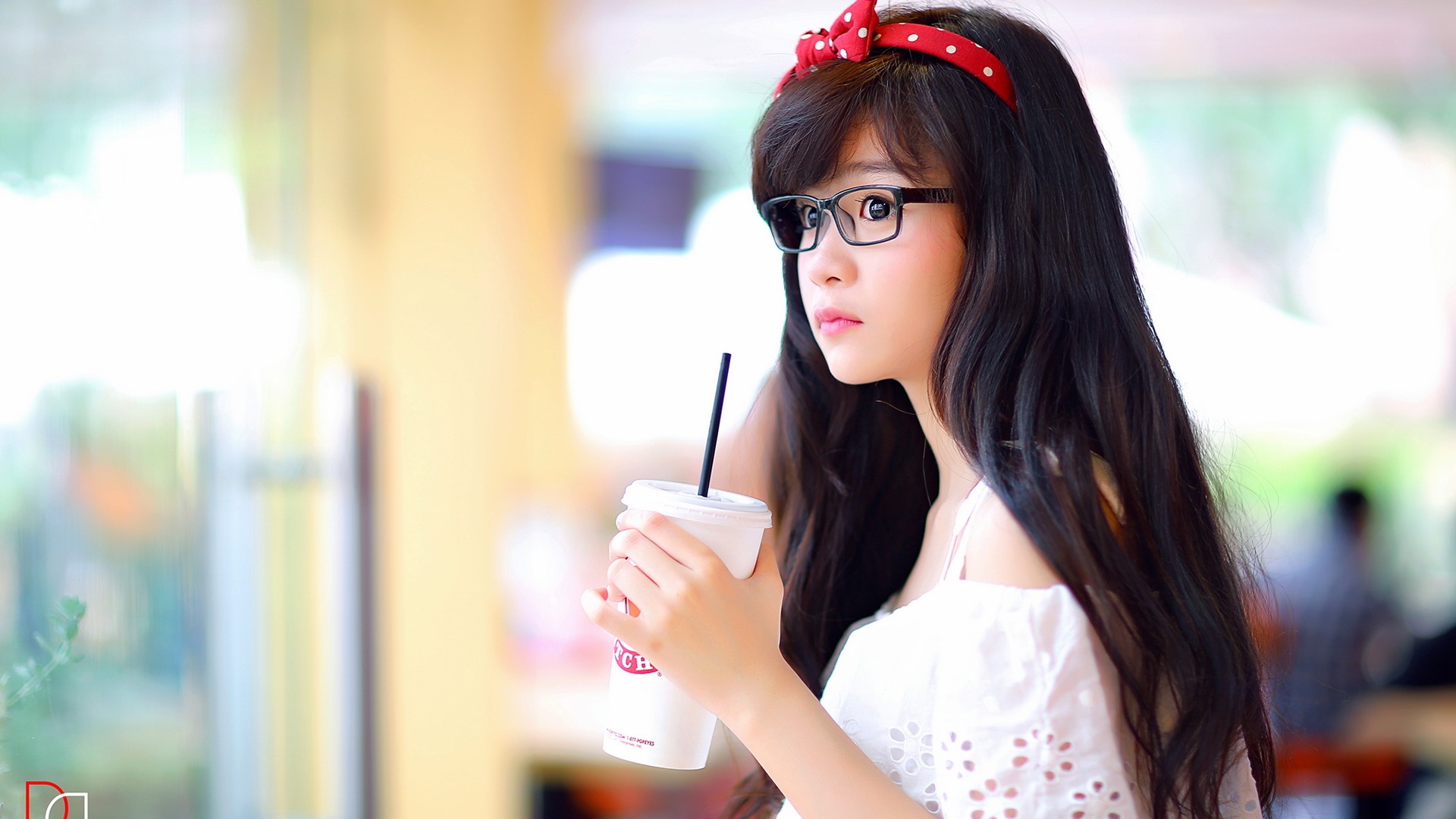 Pure and lovely young Asian girl HD wallpapers collection (3) #32 - 1920x1080