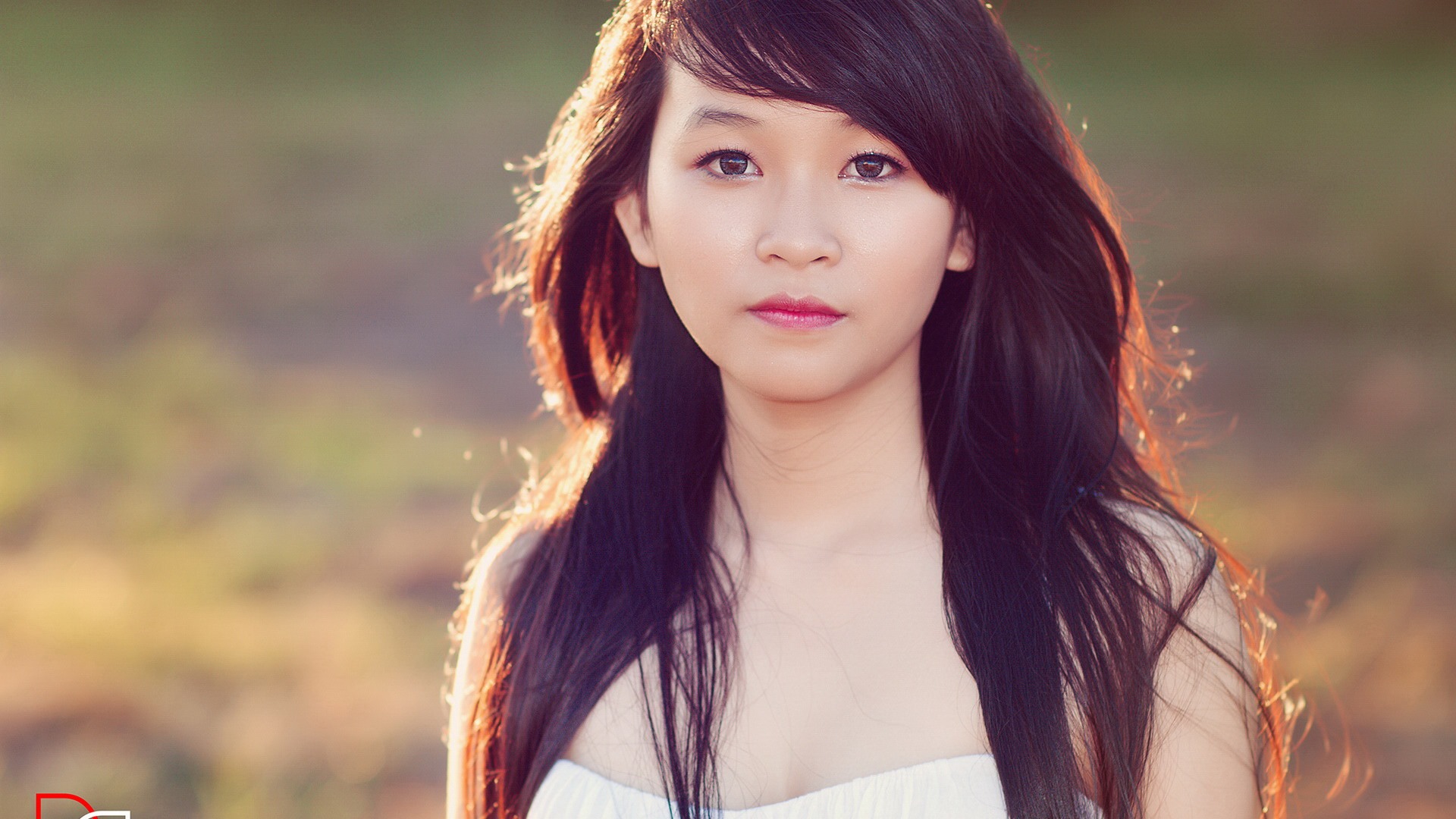 Pure and lovely young Asian girl HD wallpapers collection (4) #25 - 1920x1080
