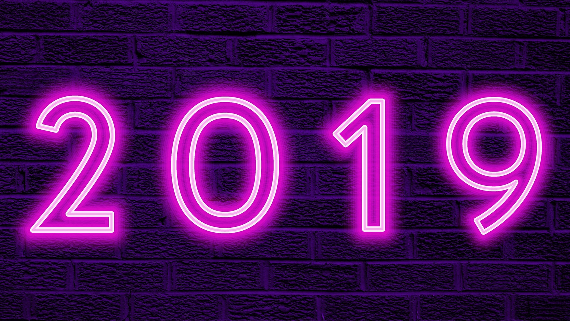 Šťastný nový rok 2019 HD tapety #16 - 1920x1080